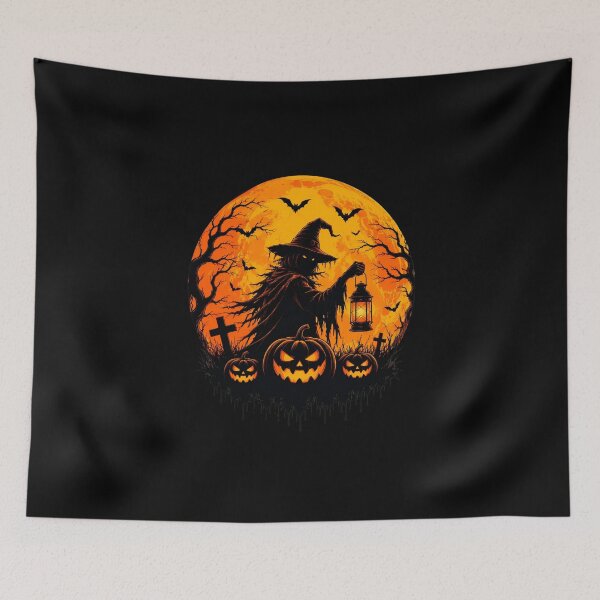 Item preview, Bigfoot Halloween Ghost Peace Sign Moon designed and sold by leocreatives.