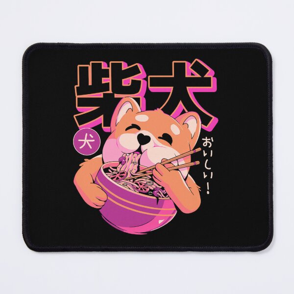 Item preview, Dog Eating Japanese Ramen Noodle Bowl designed and sold by solisnoctix.
