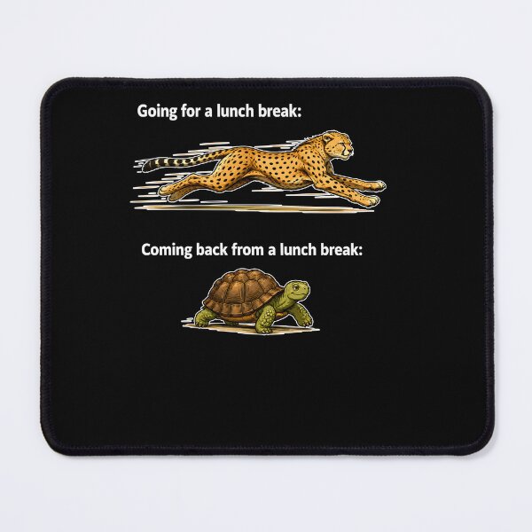Item preview, Funny Compared Going For A Lunch Break Coming Back From A Lunch Break designed and sold by AmberWild.