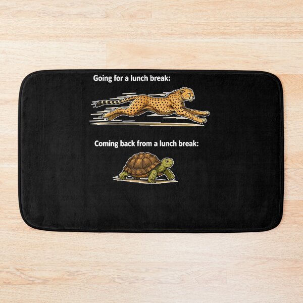 Item preview,  Funny Compared Going For A Lunch Break Coming Back From A Lunch Break designed and sold by AmberWild.