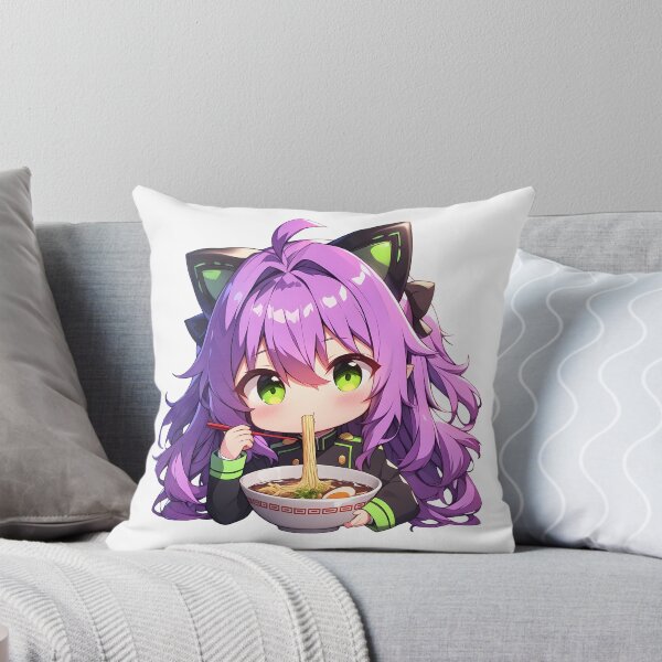 Item preview, Hiiragi Shinoa Seraph Of The End Purple Hair Ramen designed and sold by mildaclairmo.
