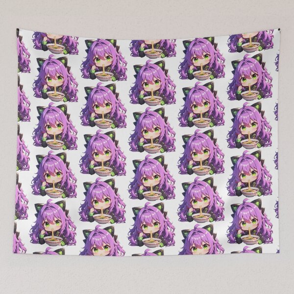 Item preview, Hiiragi Shinoa Seraph Of The End Purple Hair Ramen designed and sold by mildaclairmo.