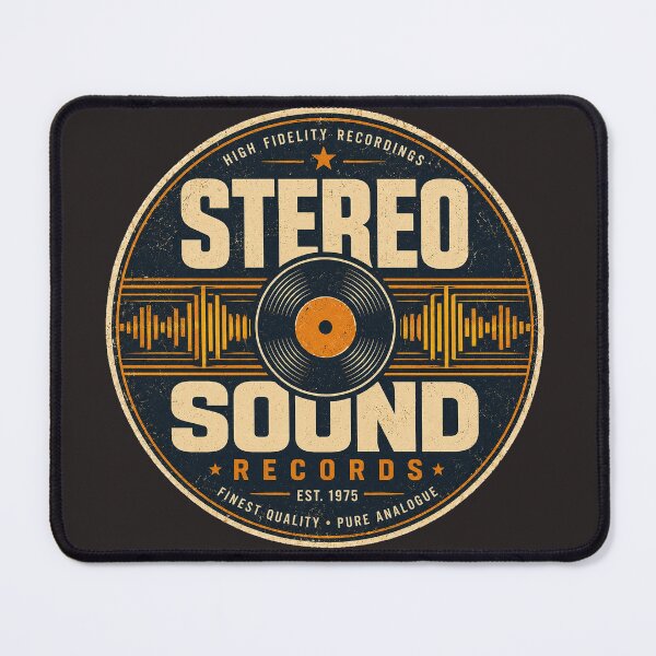 Item preview, Stereo Sound Records - Vintage Vinyl Label designed and sold by Golden Era Studio.