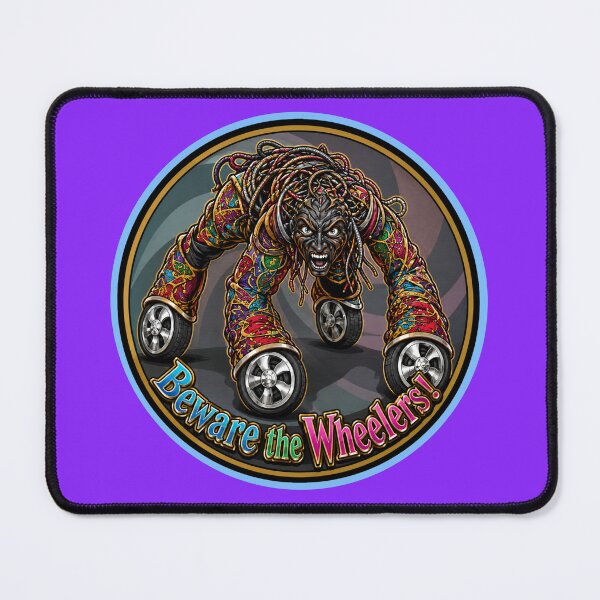 Item preview, Beware the Wheelers! designed and sold by Popcorn Odyssey.
