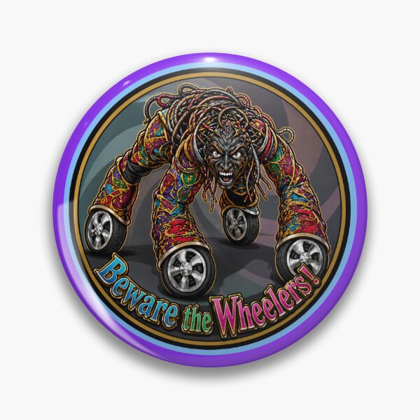 Item preview, Beware the Wheelers! designed and sold by Popcorn Odyssey.