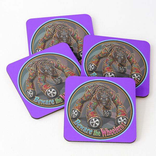 Item preview, Beware the Wheelers! designed and sold by Popcorn Odyssey.
