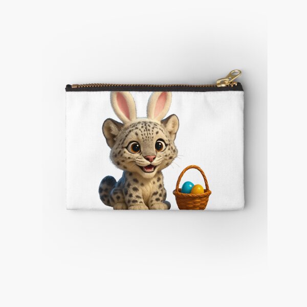 Item preview, Snow Leopard Easter Bunny designed and sold by Sillytoe.