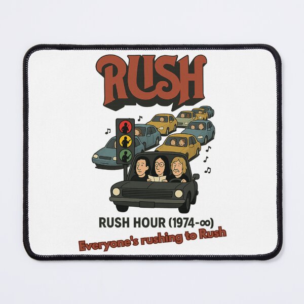 Item preview, Rush Hour (1974)  Everyones Rushing To Rush designed and sold by CelestiaGrunge.
