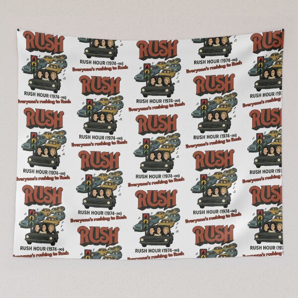Item preview, Rush Hour (1974)  Everyones Rushing To Rush designed and sold by CelestiaGrunge.