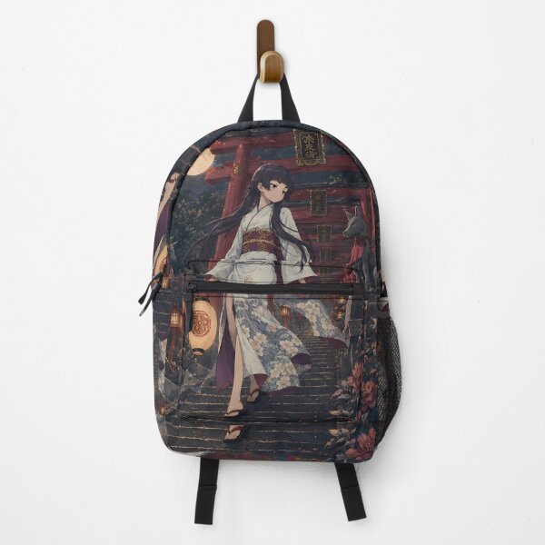 Item preview, Izumo Kamiki Blue Exorcist Moonlit Torii Path designed and sold by mildaclairmo.