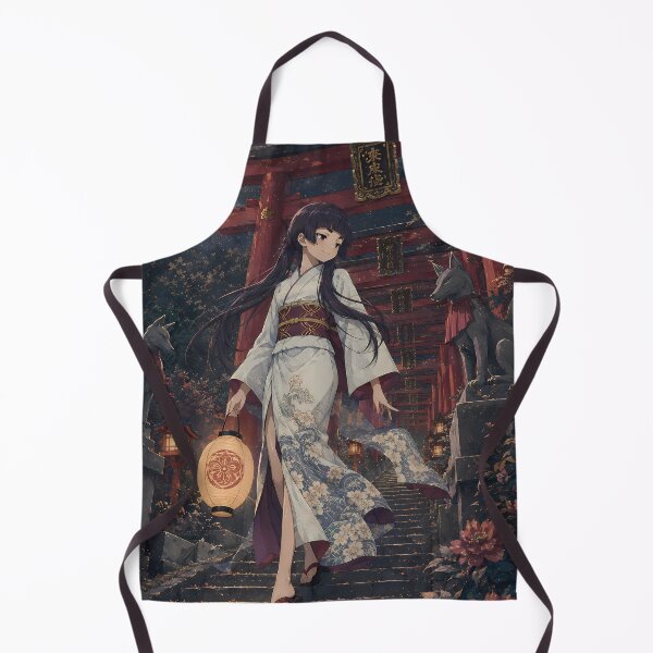 Item preview, Izumo Kamiki Blue Exorcist Moonlit Torii Path designed and sold by mildaclairmo.