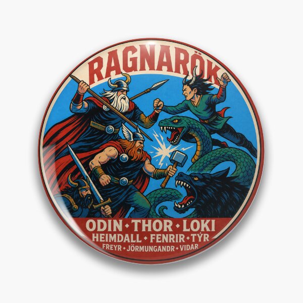 Artikelvorschau, Ragnarok-Bandposter entworfen und verkauft von Studio Astra.