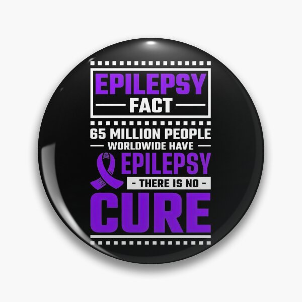 Item preview, Epilepsy Fact Awareness Purple Ribbon designed and sold by lehmanaapic.