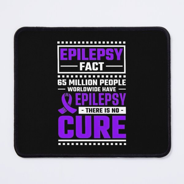 Item preview, Epilepsy Fact Awareness Purple Ribbon designed and sold by lehmanaapic.