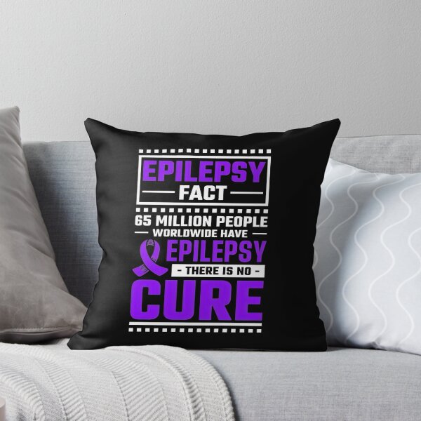 Item preview, Epilepsy Fact Awareness Purple Ribbon designed and sold by lehmanaapic.
