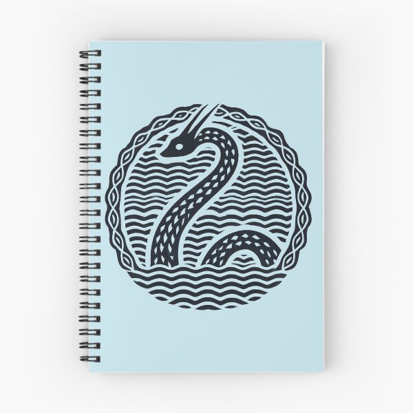 Item preview, Celtic Loch Ness Monster Sea Serpent Emblem designed and sold by Victor Shadehorn.