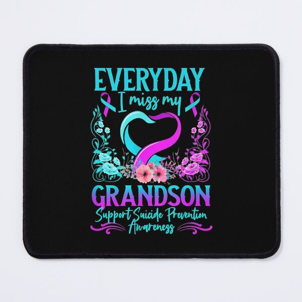 Item preview, Everyday I Miss My Grandson Suicide Prevention Awareness designed and sold by lehmanaapic.