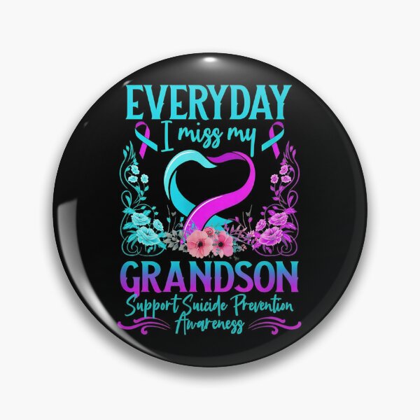 Item preview, Everyday I Miss My Grandson Suicide Prevention Awareness designed and sold by lehmanaapic.