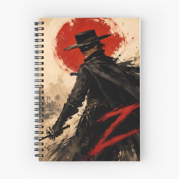 Item preview, Zorro Under the Red Sun – Artistic Painting designed and sold by Astralia.
