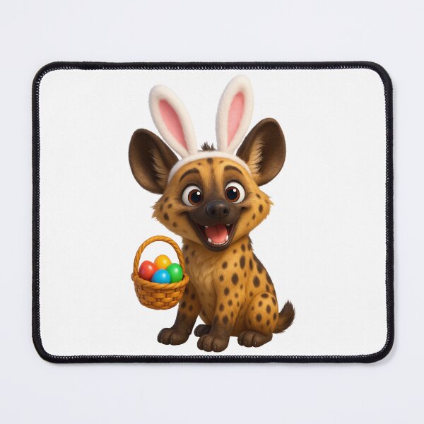 Item preview, Spotted Hyena Easter Bunny designed and sold by Sillytoe.