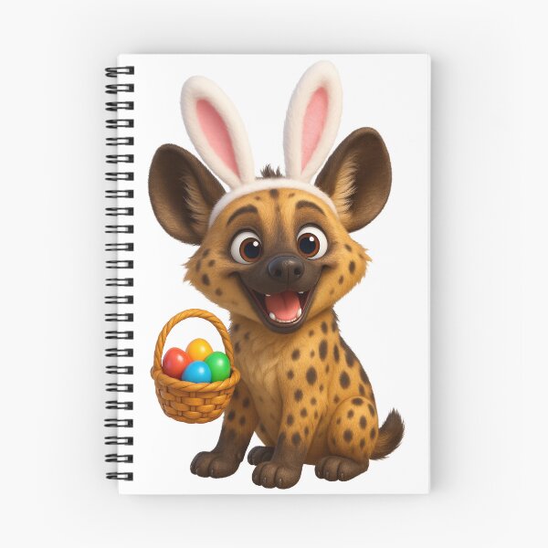 Item preview, Spotted Hyena Easter Bunny designed and sold by Sillytoe.