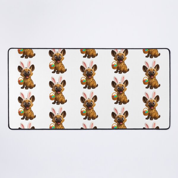 Item preview, Spotted Hyena Easter Bunny designed and sold by Sillytoe.