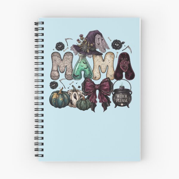 Item preview, Witch Please Mama Halloween Gothic Potion Lace Pumpkin Design designed and sold by BreezifyDesignStudio.