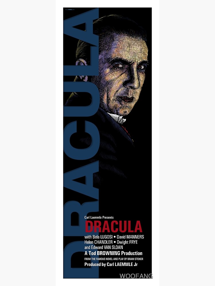 Classic Horror Movie Posters Reimagined Dracula 1931 Photographic