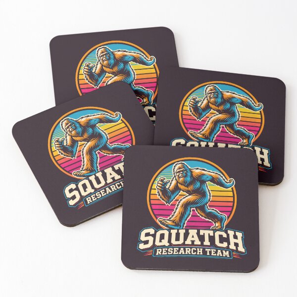 Item preview, Squatch Research Team Retro Bigfoot Cryptid designed and sold by Victor Shadehorn.
