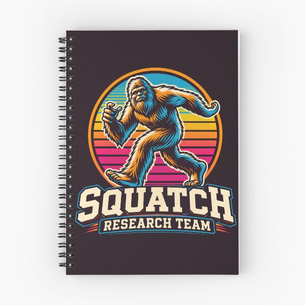 Item preview, Squatch Research Team Retro Bigfoot Cryptid designed and sold by Victor Shadehorn.