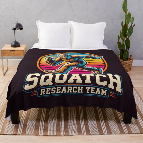 Item preview, Squatch Research Team Retro Bigfoot Cryptid designed and sold by Victor Shadehorn.