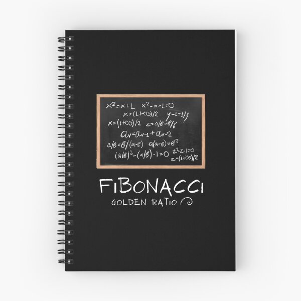Item preview, Fibonacci Golden Ratio Math Equations Blackboard designed and sold by lehmanaapic.