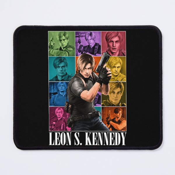 Item preview, Leon S Kennedy Resident Evil Colorful Portrait Collage Graphic designed and sold by jundobays.