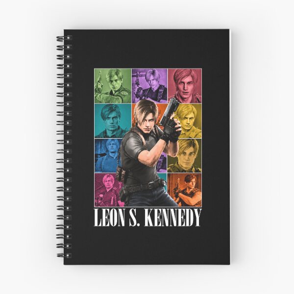 Item preview, Leon S Kennedy Resident Evil Colorful Portrait Collage Graphic designed and sold by jundobays.