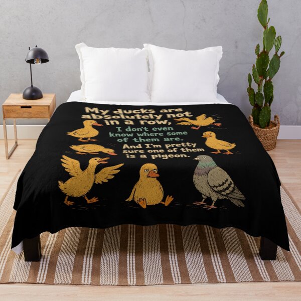 Item preview, My Ducks Are Absolutely Not In A Row designed and sold by CelidaBonde.