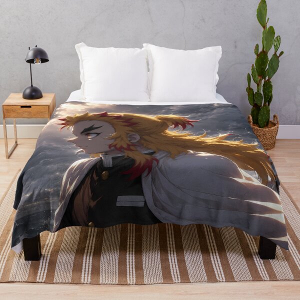 Item preview, Kyojuro Rengoku Demon Slayer Stormy Ocean Resolve designed and sold by Dashsopaner.