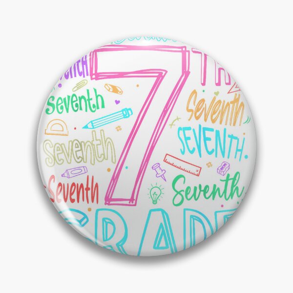Item preview, 7th Grade Typography Team Seventh Grade Back to School Kids T-Shirt designed and sold by VendaVirtualVip.