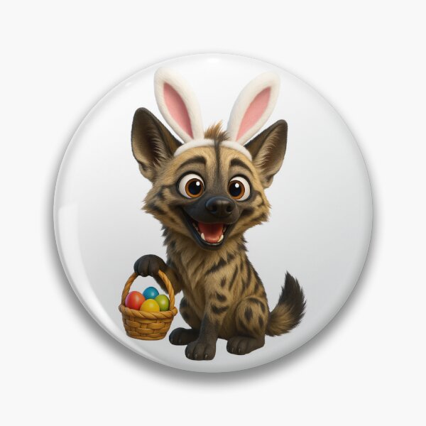 Item preview, Striped Hyena Easter Bunny designed and sold by Sillytoe.