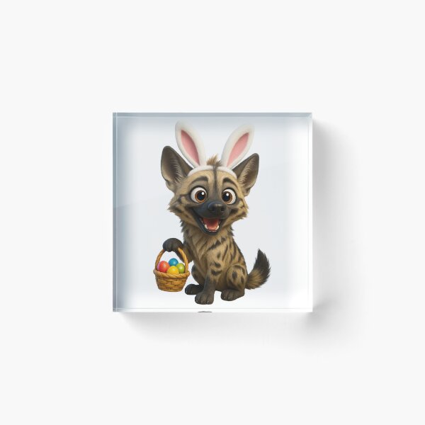 Item preview, Striped Hyena Easter Bunny designed and sold by Sillytoe.