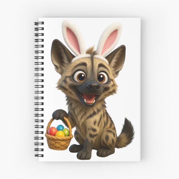 Item preview, Striped Hyena Easter Bunny designed and sold by Sillytoe.