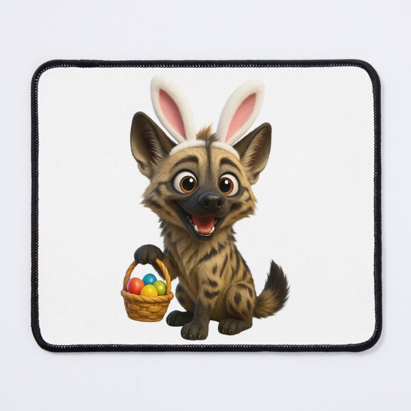 Item preview, Striped Hyena Easter Bunny designed and sold by Sillytoe.