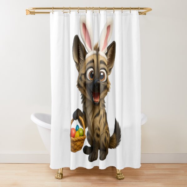Item preview, Striped Hyena Easter Bunny designed and sold by Sillytoe.