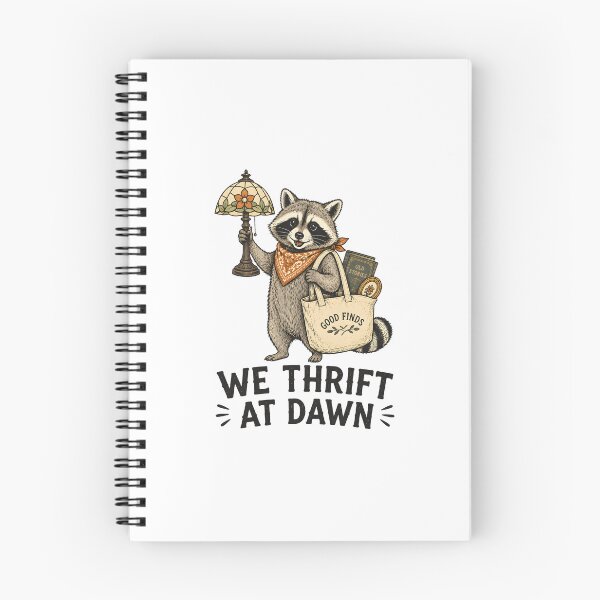 Item preview, We Thrift At Dawn Funny Raccoon designed and sold by a-turner-paint.