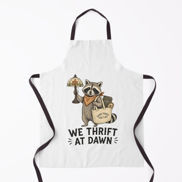 Item preview, We Thrift At Dawn Funny Raccoon designed and sold by a-turner-paint.