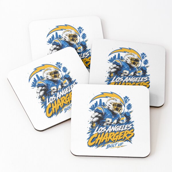 Item preview, Los Angeles Chargers Football Player Bolt Up Design designed and sold by tranhuonggiang.