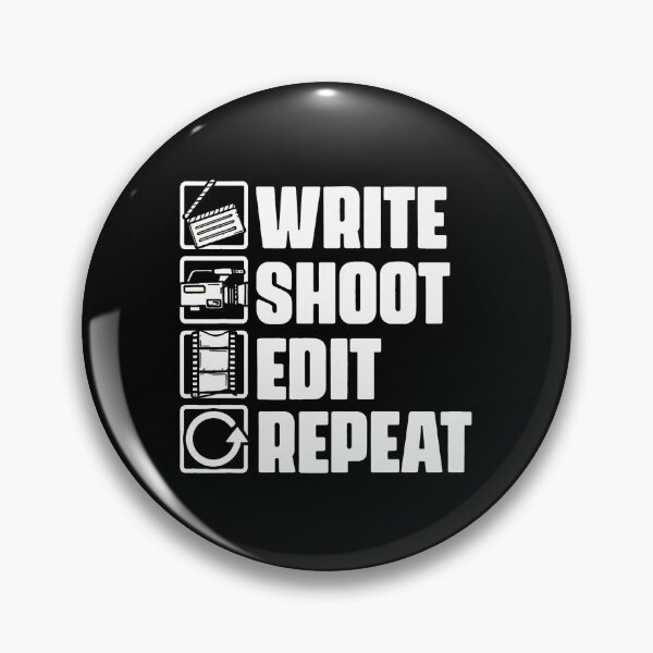Item preview, Filmmaker Creative Process Write Shoot Edit Repeat designed and sold by lehmanaapic.