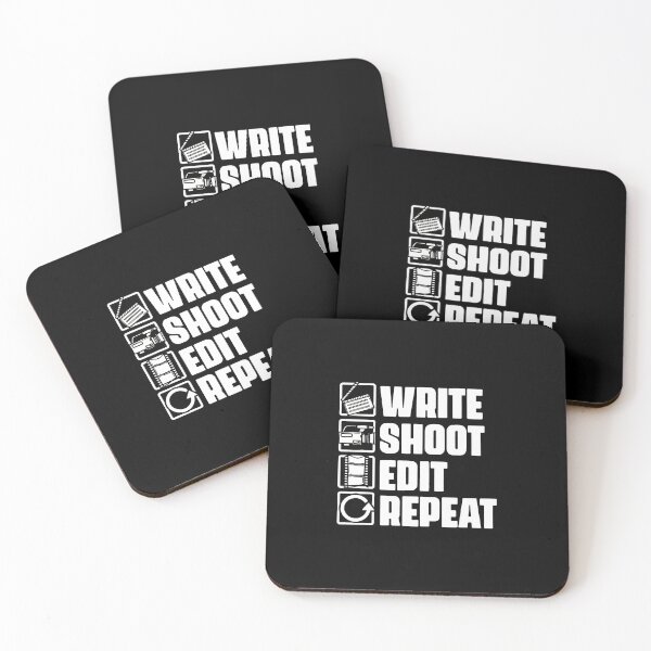 Item preview, Filmmaker Creative Process Write Shoot Edit Repeat designed and sold by lehmanaapic.