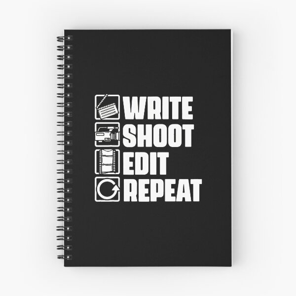 Item preview, Filmmaker Creative Process Write Shoot Edit Repeat designed and sold by lehmanaapic.