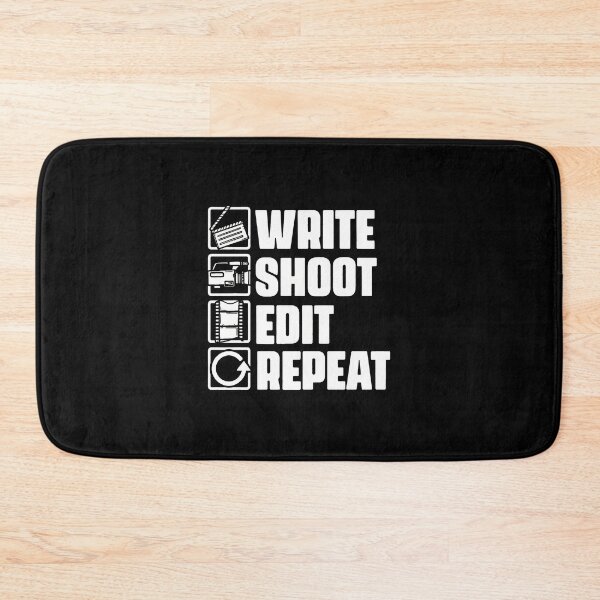 Item preview, Filmmaker Creative Process Write Shoot Edit Repeat designed and sold by lehmanaapic.