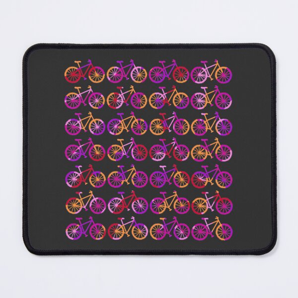 Item preview, Vintage Bike Pattern In Warm Terracotta And Mustard Colors - Minimalist Cycling Aesthetic | Best Gift designed and sold by mustapha zaghouli.